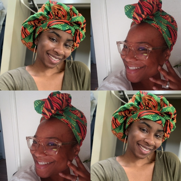 Satin-lined Wrap Bonnets & Turbans - Picture 8 of 8